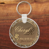  moeder van de Groom Keepomwille Sleutelhanger (Voorkant)