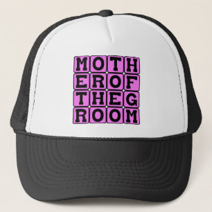 Moeder van de Groom, lid van de bruiloft Trucker Pet
