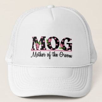 Moeder van de Groom (MOG) Tulip Lettering Trucker Pet