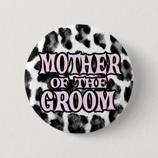 Moeder van de Groom Ronde Button 5,7 Cm