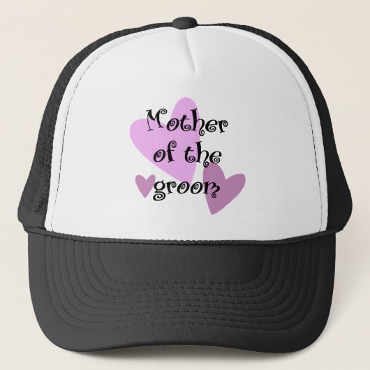 Moeder van de Groom Trucker Pet (Voorkant)