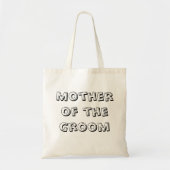 Moeder van de Groom | Weddenschap Tote Bag (Voorkant)
