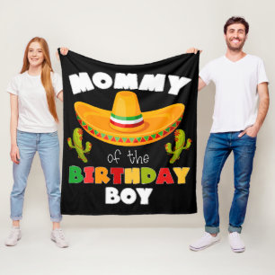 Moeder van de jarige Cinco de Mayo Fleece Deken