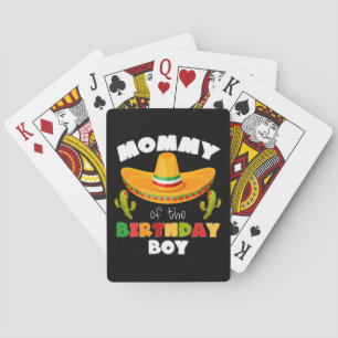 Moeder van de jarige Cinco de Mayo Pokerkaarten