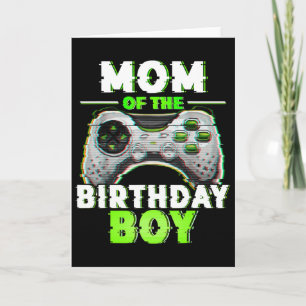 Moeder van de jarige Video Game speler Matching Fa Kaart