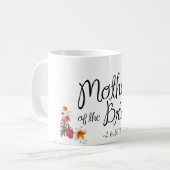 Moeder van de  koffie-Mok van de Bride Koffiemok (Voorkant links)
