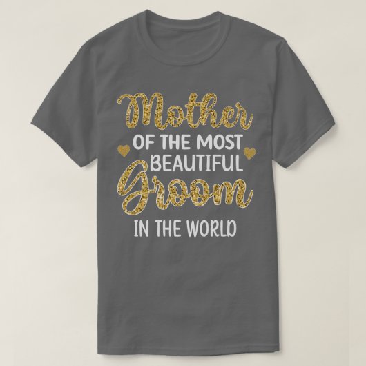 Moeder van de mooiste grootmoeder t-shirt (Design voorkant)