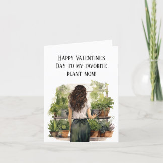 Moeder van de Plant Valentijnsdag Feestdagen Kaart