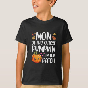 Moeder van de schattigste pompoen in de patch Hall T-shirt