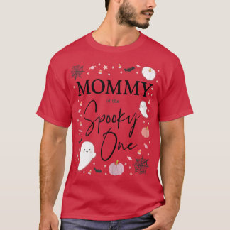 Moeder van de Spooky One Girl First Birthday T-shirt
