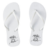 Moeder van de Teenslippers van de Bride Wedding Ca (Voetbed)