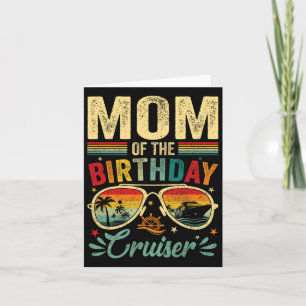 Moeder van de verjaardag Cruiser Sungles Cruise Kaart