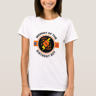 Moeder van de Verjaardagsjongen Voetbal T-Shirt