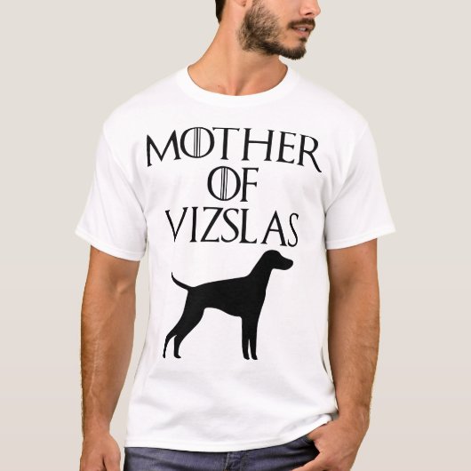 moeder van de vizslas - t-shirts (Voorkant)