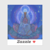 Moeder van de wereld, 1924 door Nicholas Roerich Sticker (Vel)