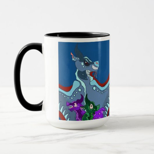 Moeder van Dragons Mok (Links)