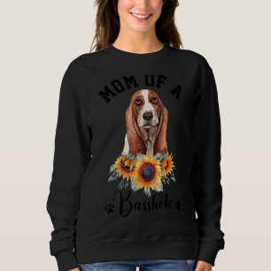 Moeder van een basshole basset hond trui