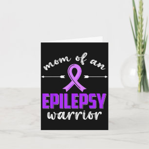 Moeder van een epilepsie krijger epilepsie bewustz kaart