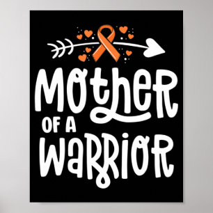 Moeder van een familie van moeders met baarmoeder poster