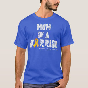 Moeder van een kind met kinderkanker Moeder Rib T-shirt