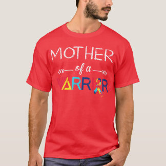 Moeder van een krijger autisme grappig t-shirt