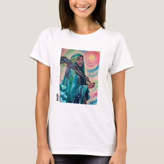Moeder van Eritrea T-shirt (Voorkant)