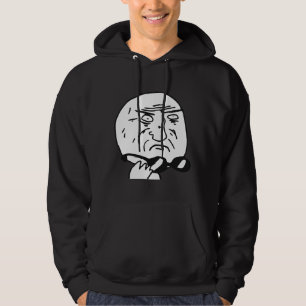 Moeder van God Rage Face Comic Meme Hoodie