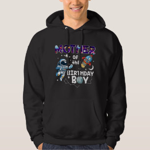 Moeder van het 'Birthday Astronaut Boy Space'-them Hoodie