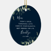 Moeder van het Bride Keepomwille Ceramic Ornament (Rechts)