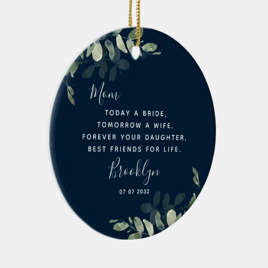 Moeder van het Bride Keepomwille Ceramic Ornament (Rechts)