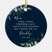 Moeder van het Bride Keepomwille Ceramic Ornament (Voorkant)