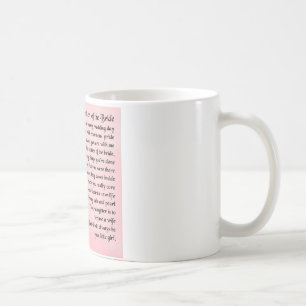 Moeder van het Bride Poem - Rozen Koffiemok