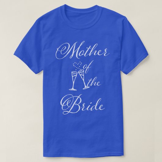 Moeder van het Bride T Shirt (Design voorkant)
