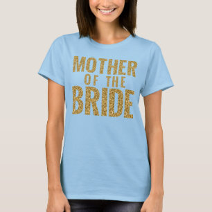 Moeder van het Brug Glitter Blok van de Gepsimulee T-shirt