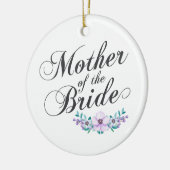 Moeder van het bruidshuwelijk | Versiering Keramisch Ornament (Links)