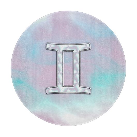 Moeder van het diersymbool Pearl Gemini Snijplank (Voorkant)