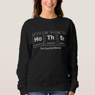 Moeder van het essentiële element Mam Periodieke T Trui
