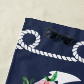 Moeder van het gepersonaliseerde huwelijk strandlaken (In situ)