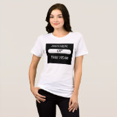 moeder van het jaar Tri-Blend shirt (Voorkant volledig)