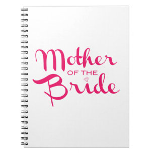 Moeder van het Manuscript van de Retro van Bride H Notitieboek