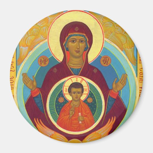 Moeder van het Teken Magneet (Voorkant)