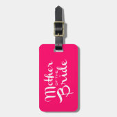 Moeder van het Witte Manuscript van de Retro van d Bagagelabel (Voorkant verticaal)