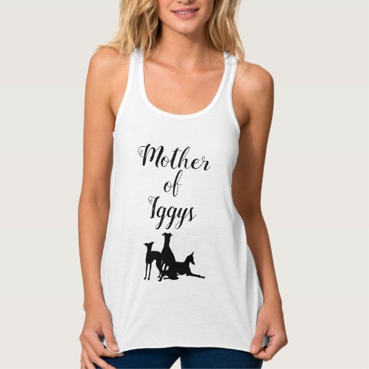 Moeder van Iggys Tanktop (Voorkant)