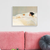 Moeder van Joaquin Sorolla Moeder en dochter bij o Canvas Afdruk (Insitu (Woonkamer))