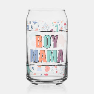 Moeder van jongens blikvorm glas