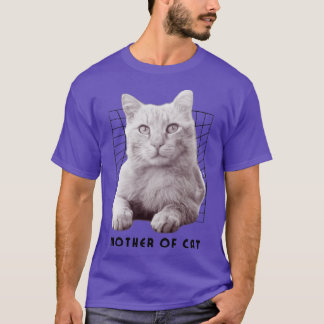 Moeder van kat3 t-shirt