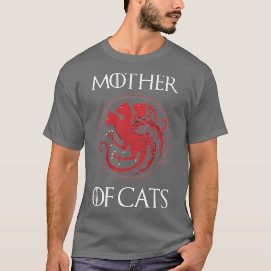 Moeder van Katten Schep T-shirt (Voorkant)