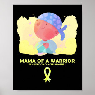 Moeder van kinderkanker poster