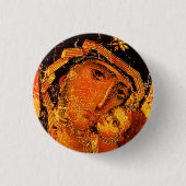 Moeder van liefde - St, Mary en Jesus - Button (Voorkant)