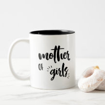 Moeder van Meisjes Mok, Moederdag Gift